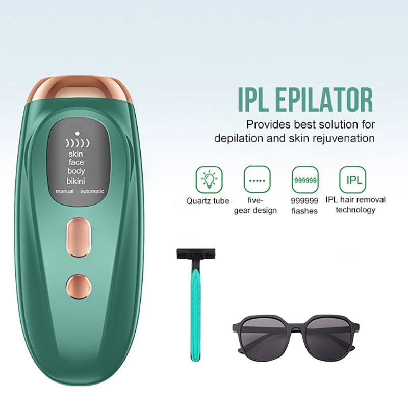 IPL Women Hair Removal Machine Device Shaving Sensitive Area Place T14 Laser Epilator Women's Body Shave for Hair Remove Trimmer